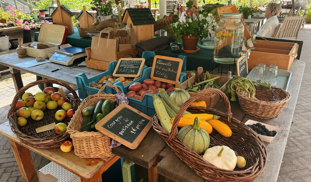 Photo sell organic agricultural products online