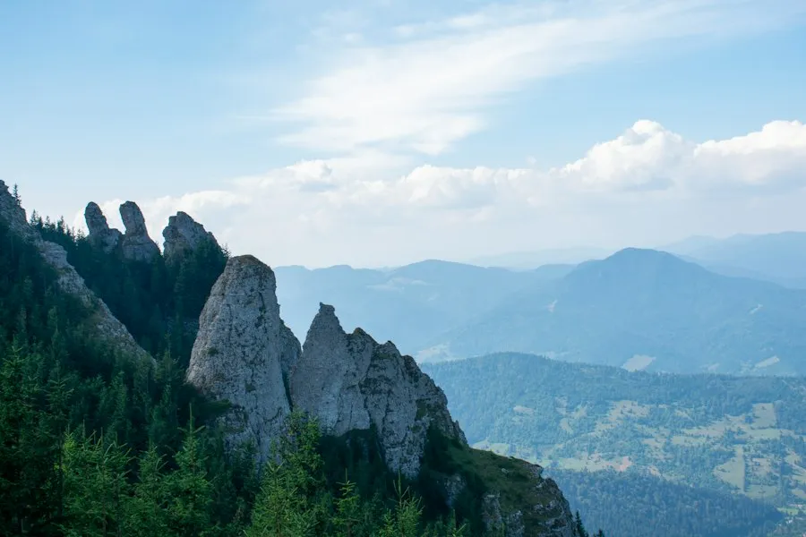 Photo Ceahlău mountain hiking Romania