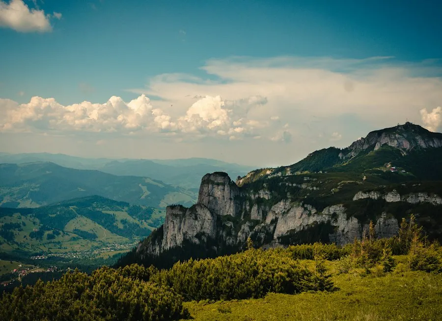Ceahlău mountain hiking Romania